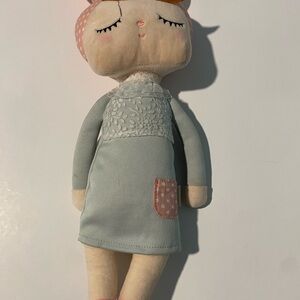Metoo Doll with Pink and Blue Outfit